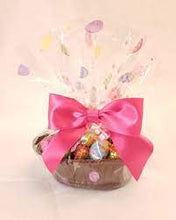 Load image into Gallery viewer, Small Chocolate Basket w/Eggs
