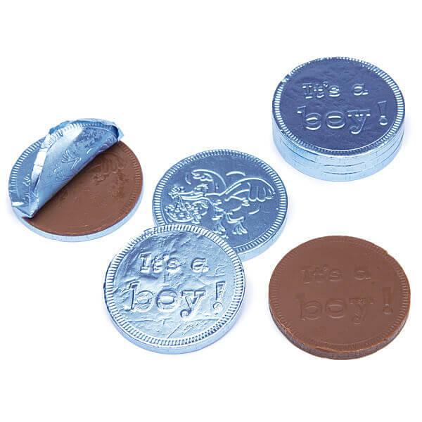 It's a Boy Chocolate Coins